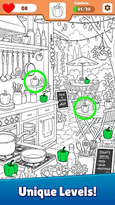 Find Hidden Foods : Spot It! screenshot 3