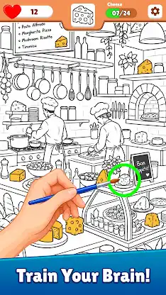 Find Hidden Foods : Spot It! screenshot 2