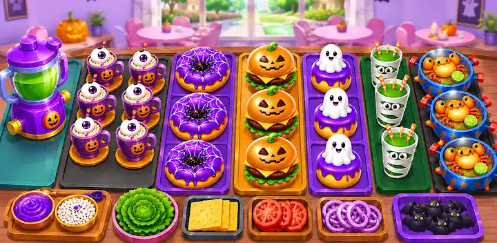 Halloween Madness Cooking Game — Android game banner