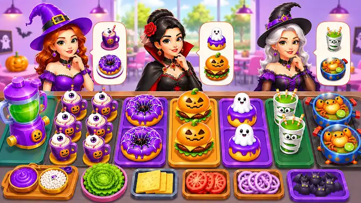 Halloween Madness Cooking Game screenshot 1