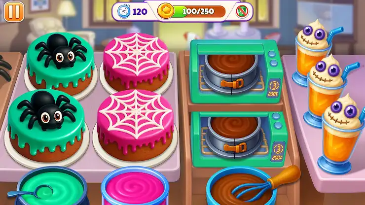 Halloween Cooking Madness Game screenshot 6