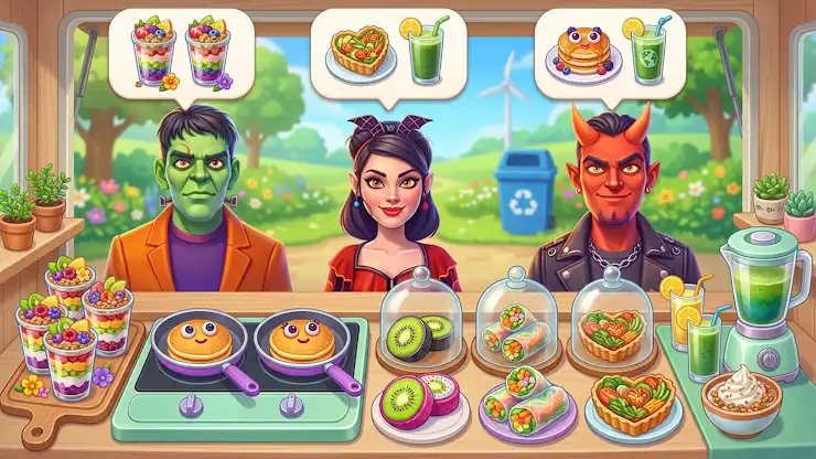 Halloween Cooking Madness Game screenshot 3