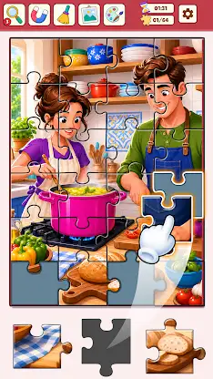 Jigsaw Puzzle: Cooking Games screenshot 1