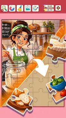 Jigsaw Puzzle: Cooking Games screenshot 2