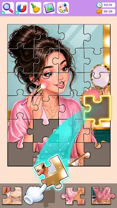 Jigsaw Puzzle: Makeover Games screenshot 1