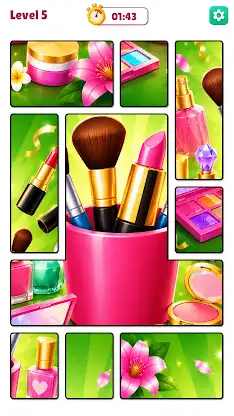Jigsaw Solitaire Makeover Card screenshot 1