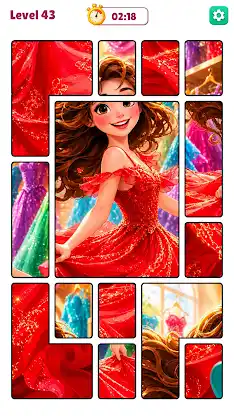 Jigsaw Solitaire Makeover Card screenshot 2