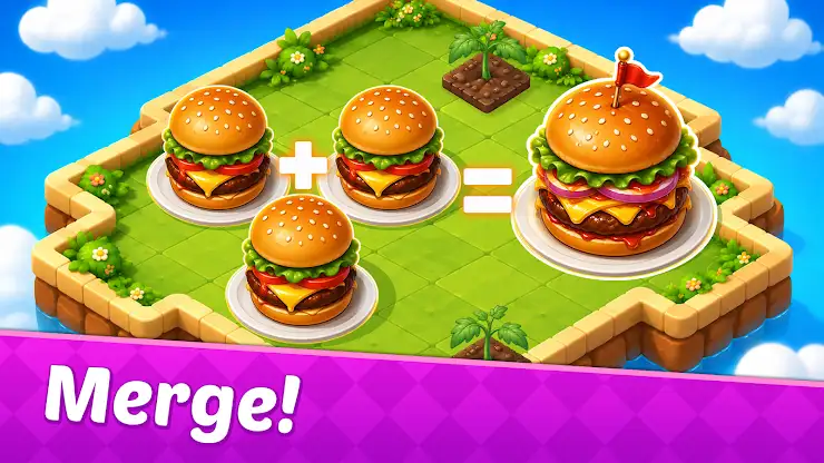 Merge 3 Cooking: Merge Games screenshot 5