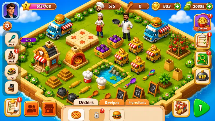 Merge 3 Cooking: Merge Games screenshot 8