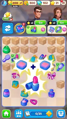 Merge & Makeover: Fashion Game screenshot 3