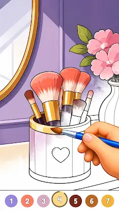 Paint By Number: Makeover screenshot 2