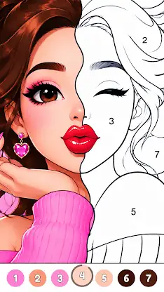 Paint By Number: Makeover screenshot 1