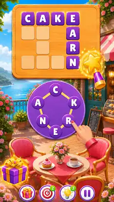Word Cooking & Design Game screenshot 4