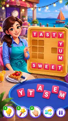 Word Cooking & Design Game screenshot 3