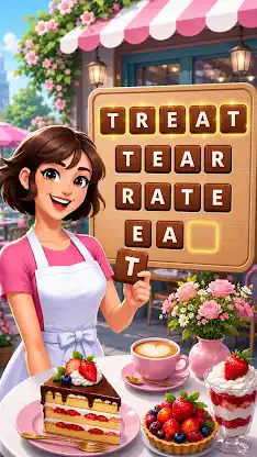 Word Cooking & Design Game screenshot 1