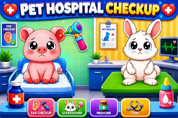 Animal Doctor: Pet Care Games screenshot 4