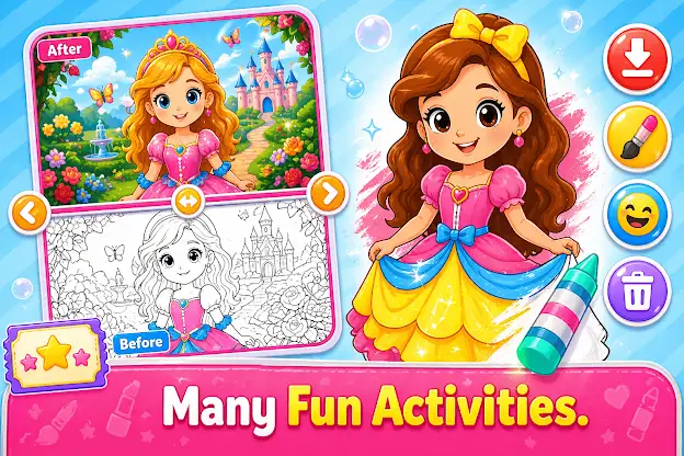 Princess Baby Computer Games screenshot 6