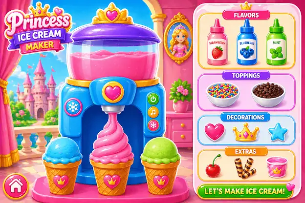 Princess Baby Computer Games screenshot 2