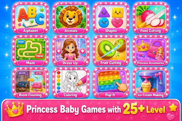 Princess Baby Computer Games screenshot 7