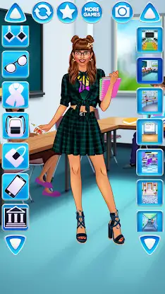 College Student Girl Dress Up screenshot 3