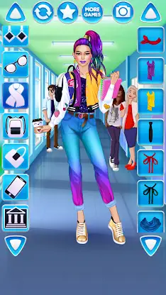 College Student Girl Dress Up screenshot 8