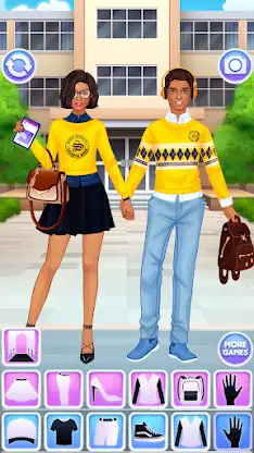 College Girl & Boy Makeover screenshot 2