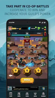 Slash & Roll: Dice Heroes screenshot 2
