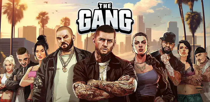 The Gang: Street Mafia Wars — Android game banner