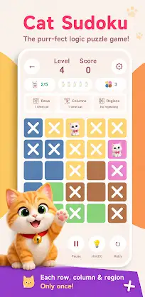 Cat Sudoku: Meow Puzzle Game screenshot 3