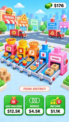 Idle Food Tycoon: Food Clicker screenshot 2