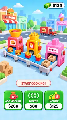 Idle Food Tycoon: Food Clicker screenshot 1