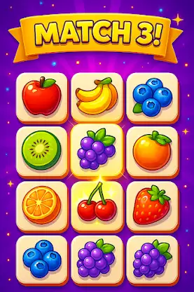 Fruit Frenzy Tiles screenshot 4