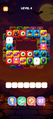 Halloween Tiles - Sort Puzzle screenshot 2