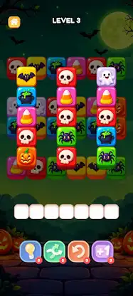 Halloween Tiles - Sort Puzzle screenshot 4