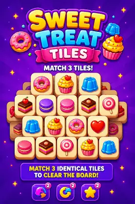 Sweet Treat Tiles screenshot 2