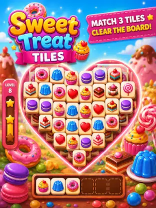 Sweet Treat Tiles screenshot 4