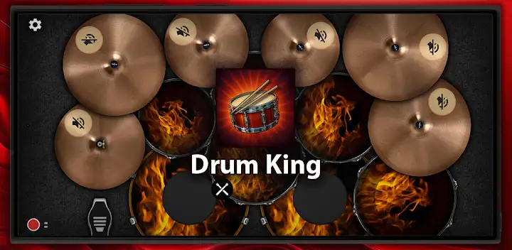 Drum King: Electronic Drum — Android app banner