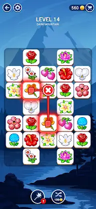 Flower Connect - Onet Puzzle screenshot 2