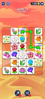 Flower Connect - Onet Puzzle screenshot 3