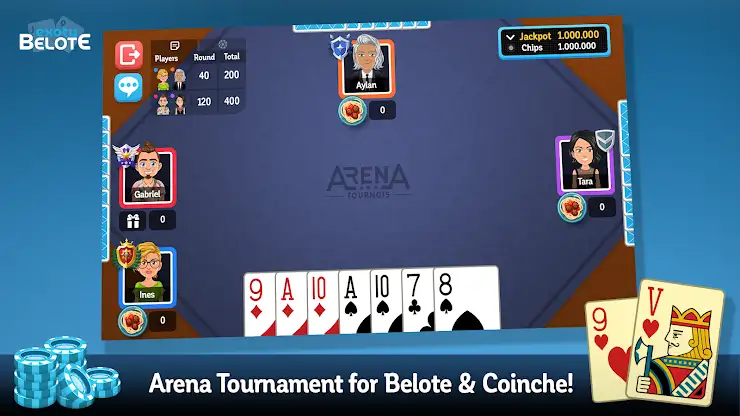Exoty Online Belote & Coinche screenshot 4