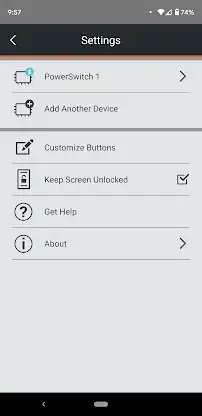 Garmin PowerSwitch™ screenshot 6