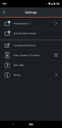Garmin PowerSwitch™ screenshot 7