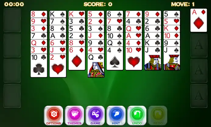 FreeCell screenshot 1