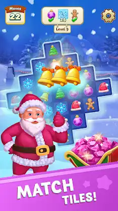 Christmas Adventure 3: Match-3 screenshot 1
