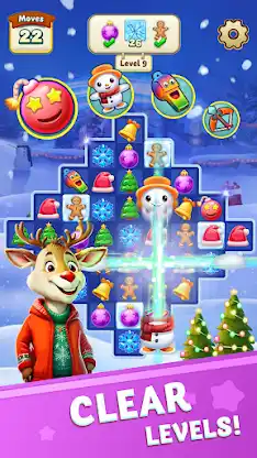 Christmas Adventure 3: Match-3 screenshot 2