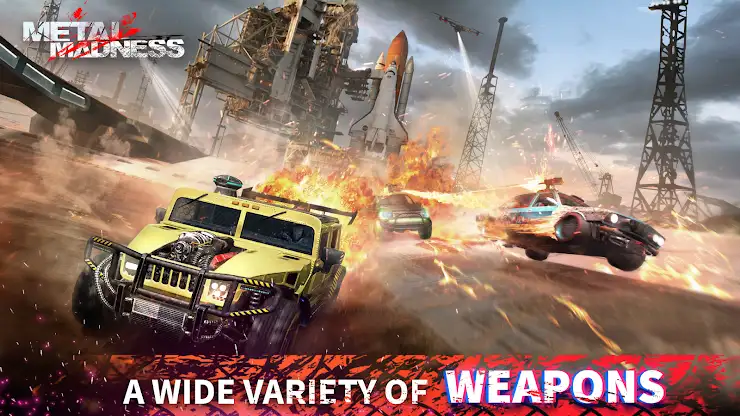 METAL MADNESS PvP: Car Shooter screenshot 1