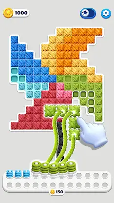Yarn Sort: Color Match screenshot 1