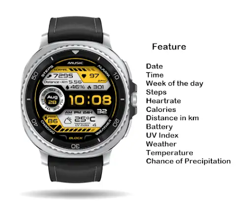HIGH Sports Watch Face screenshot 2