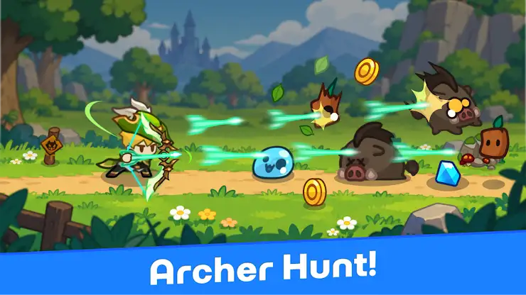 Sword! Bow! Staff! : LELE screenshot 2
