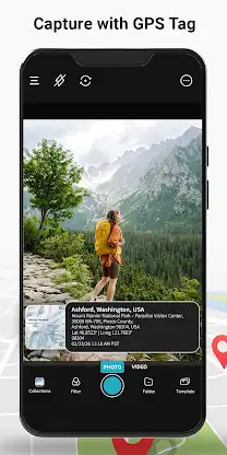 GeoTag Camera – GPS Map Stamp screenshot 1